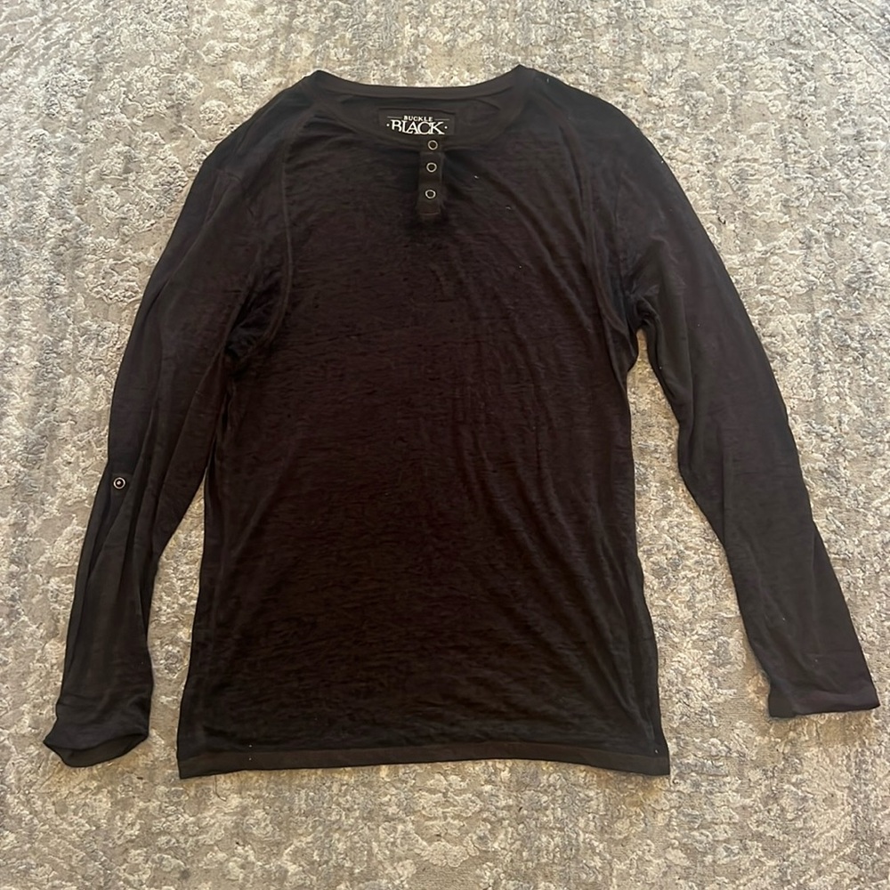 Men’s Buckle Long Sleeve Shirt